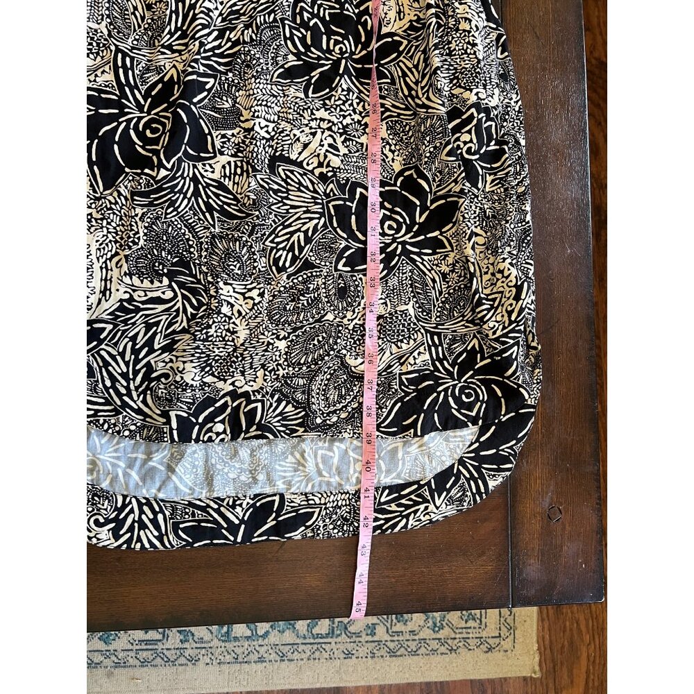 Holding Horses Suraja Black Dress Lotus Floral Crochet Lace Anthropologie sz 6 - Picture 10 of 10